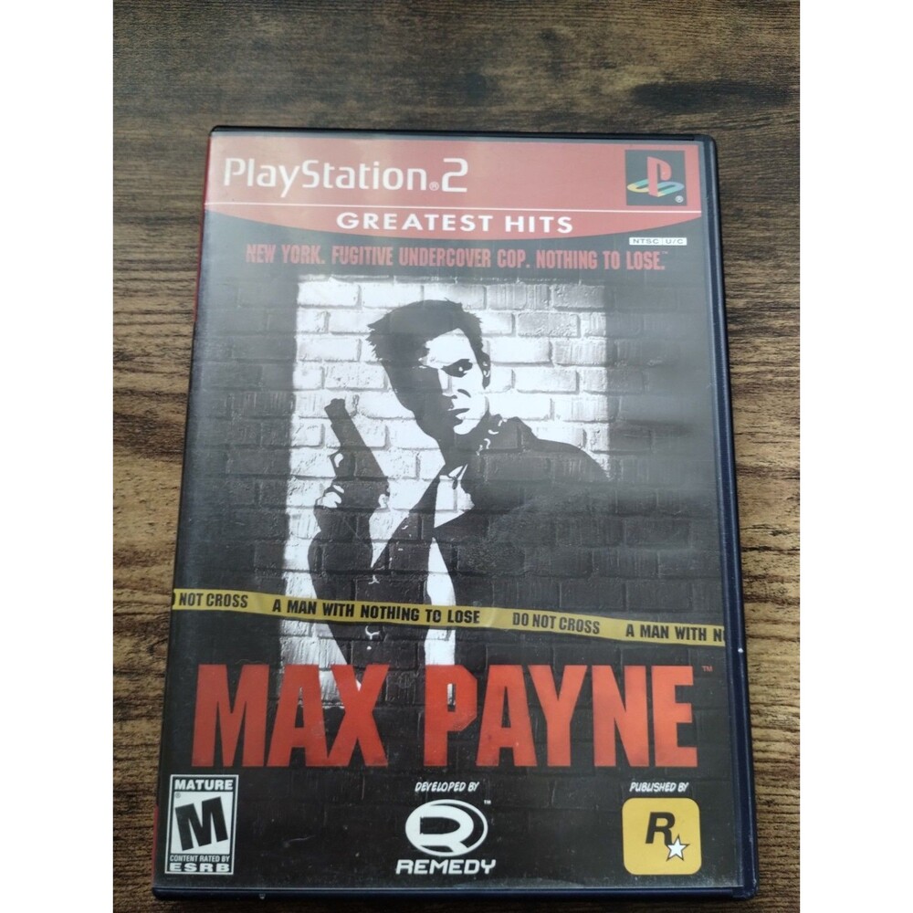 Max Payne PS2 PlayStation 2 Complete CIB